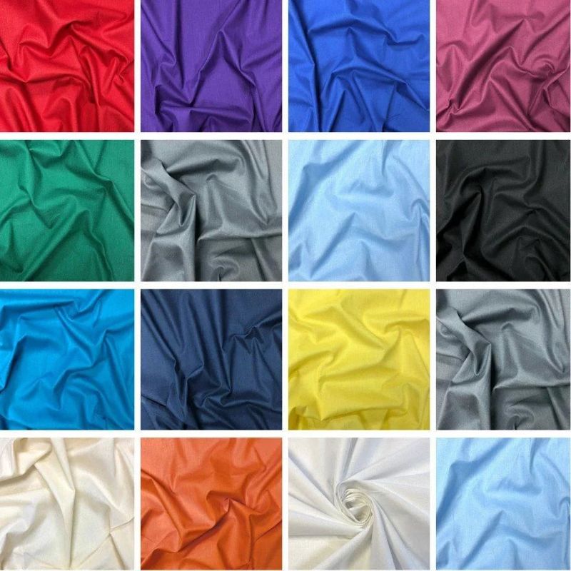 Plain 100% Cotton Fabric