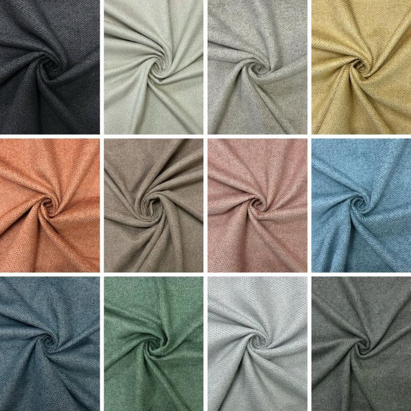 Plain Chenille Upholstery Fabric