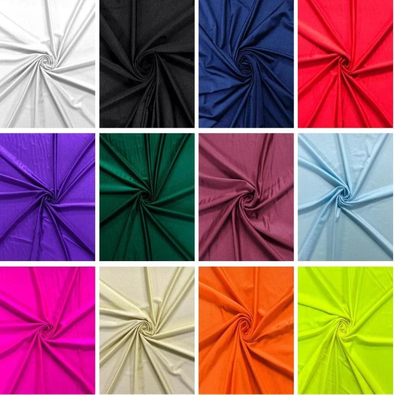 Plain Lycra Spandex Fabric