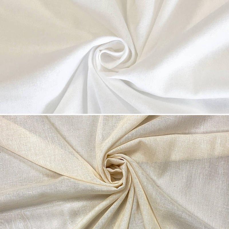 Plain Muslin Fabric - 50m Roll