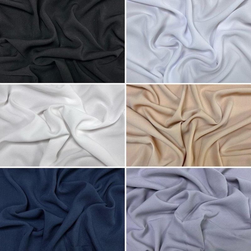 Plain Peachskin Fabric