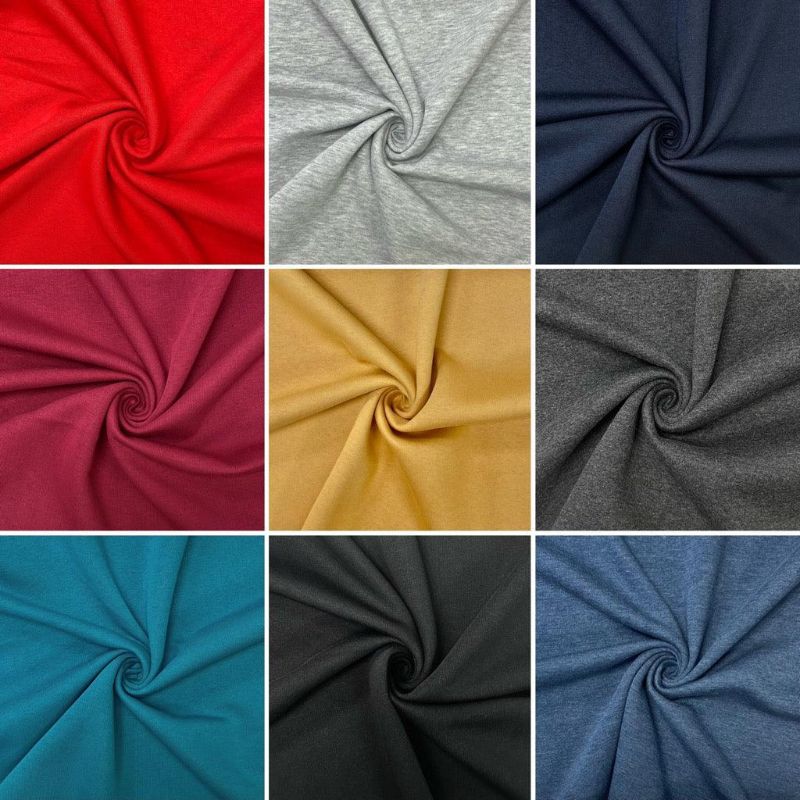 Plain Sweatshirt Fabric