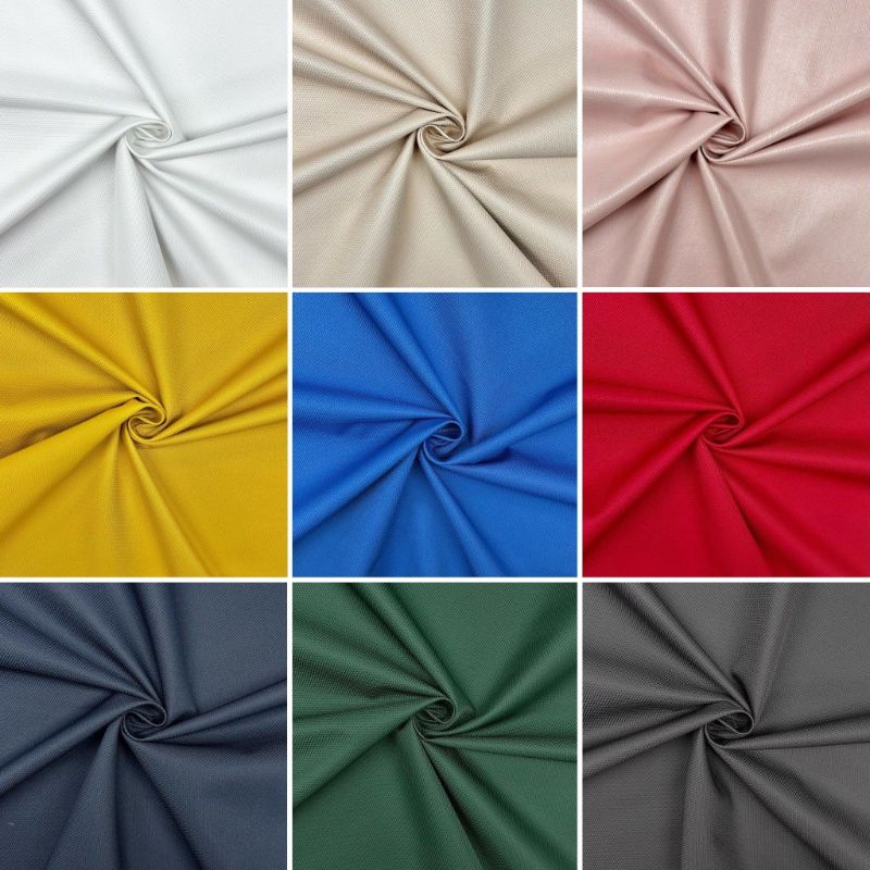 Plain Textured Waterproof Polyester Fabric