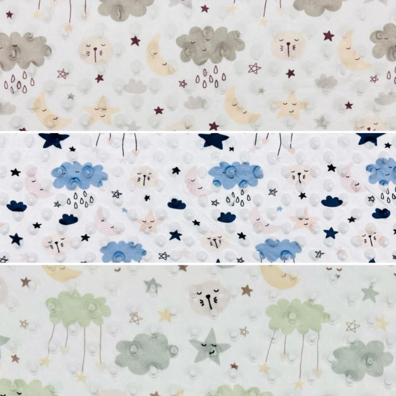 Rainy Night Dimple Fleece Fabric