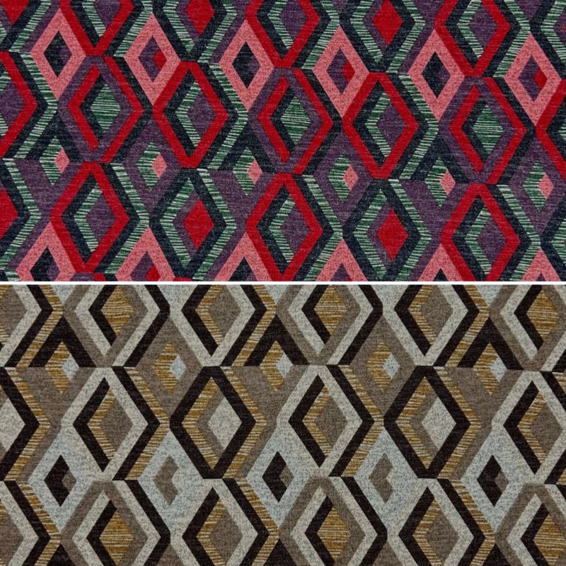 Retro Diamond Premium Knit Jersey Fabric