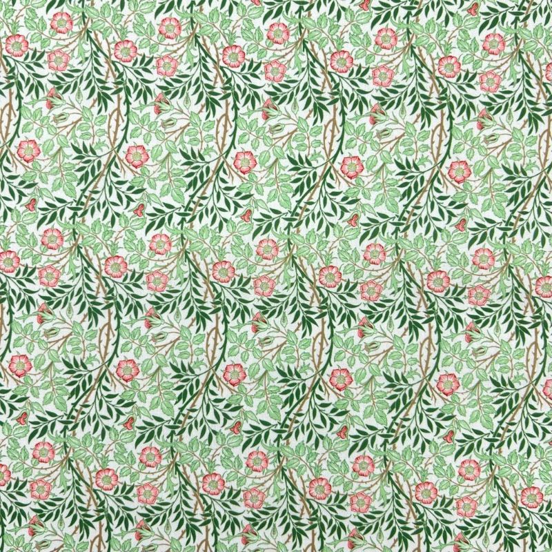 Rose Branch Polycotton Fabric