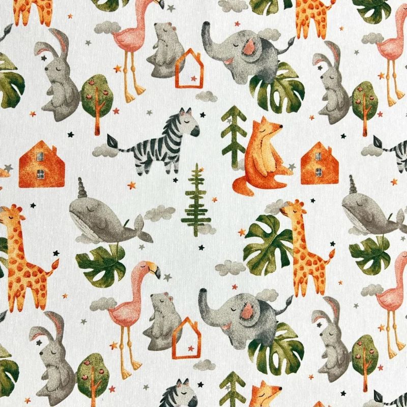 Sleeping Animals Water Resistant Fabric