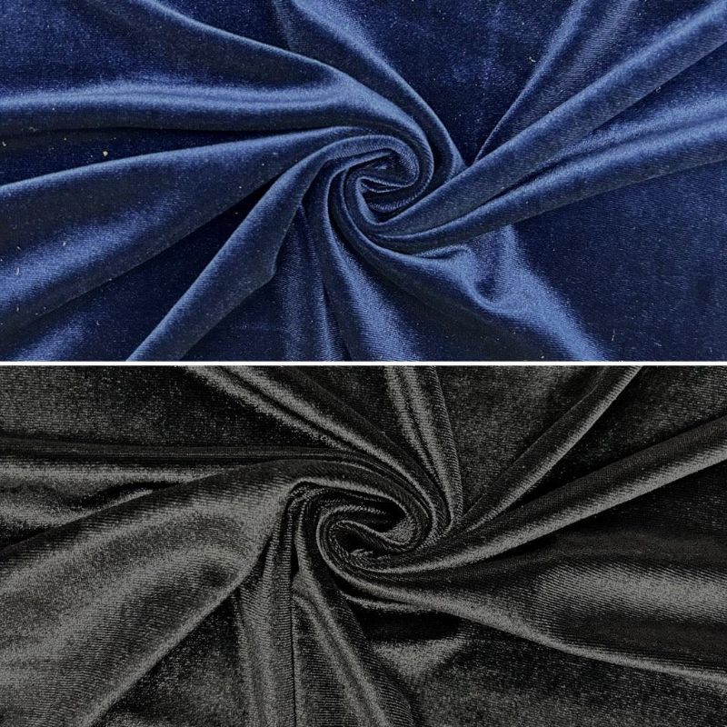 Smooth Luxe Stretch Velvet Fabric