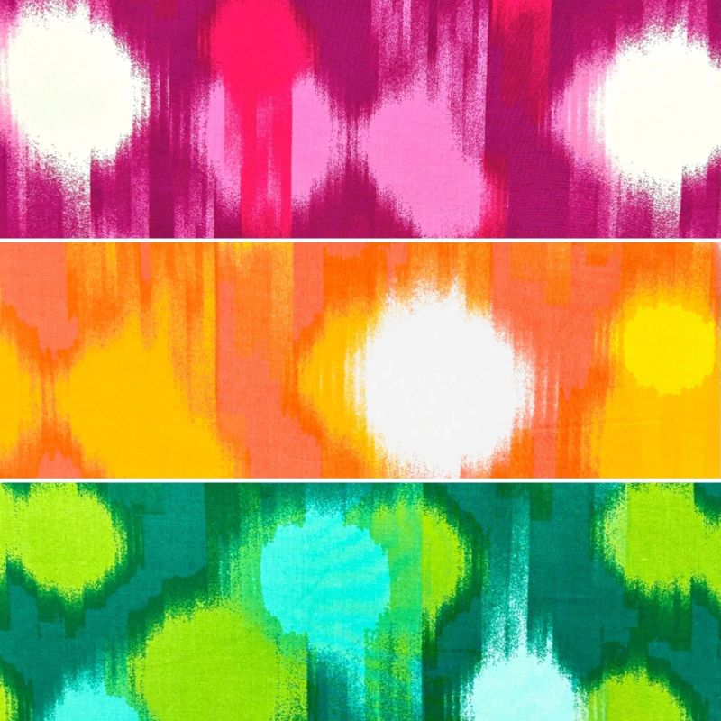 Soft Focus Spots Viscose Poplin Fabric