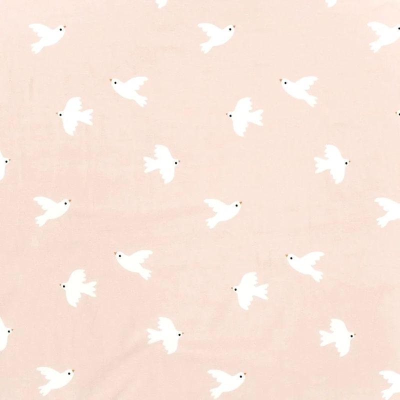 Soft Wings Cotton Jersey Fabric