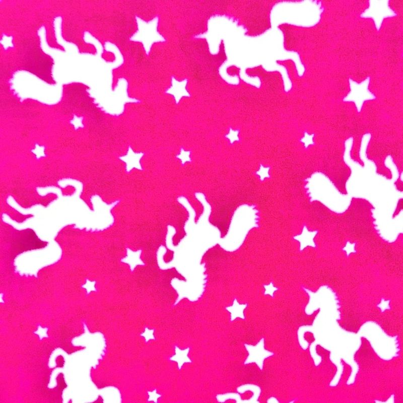 Stars & Unicorns Anti Pill Polar Fleece Fabric