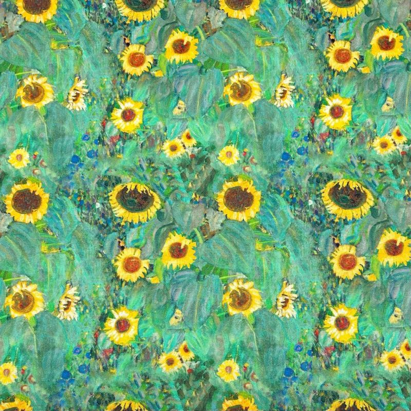 Sunflowers Water Resistant Fabric