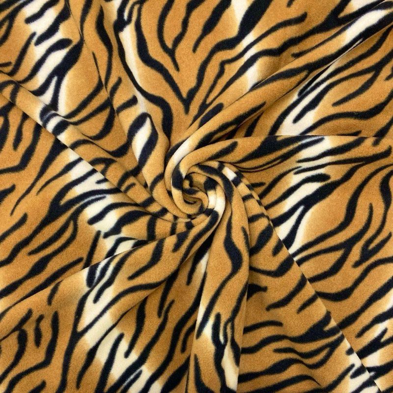 Tiger Anti Pill Polar Fleece Fabric