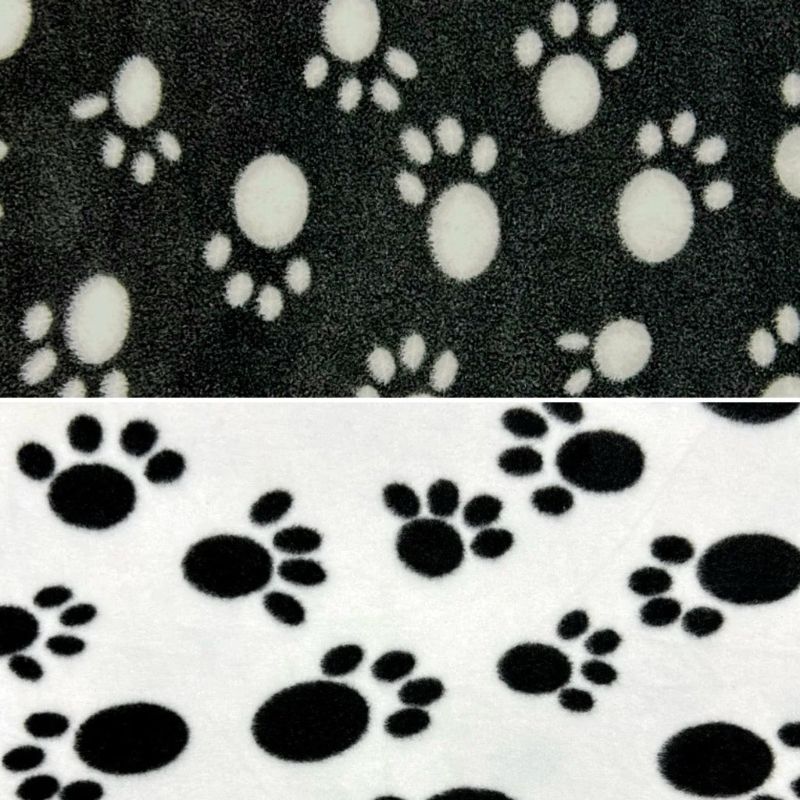 Walking Paws Anti Pill Polar Fleece Fabric