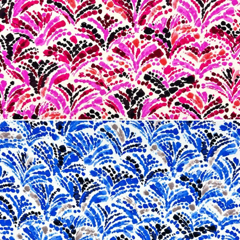 Wild Flourish Viscose Jersey Fabric
