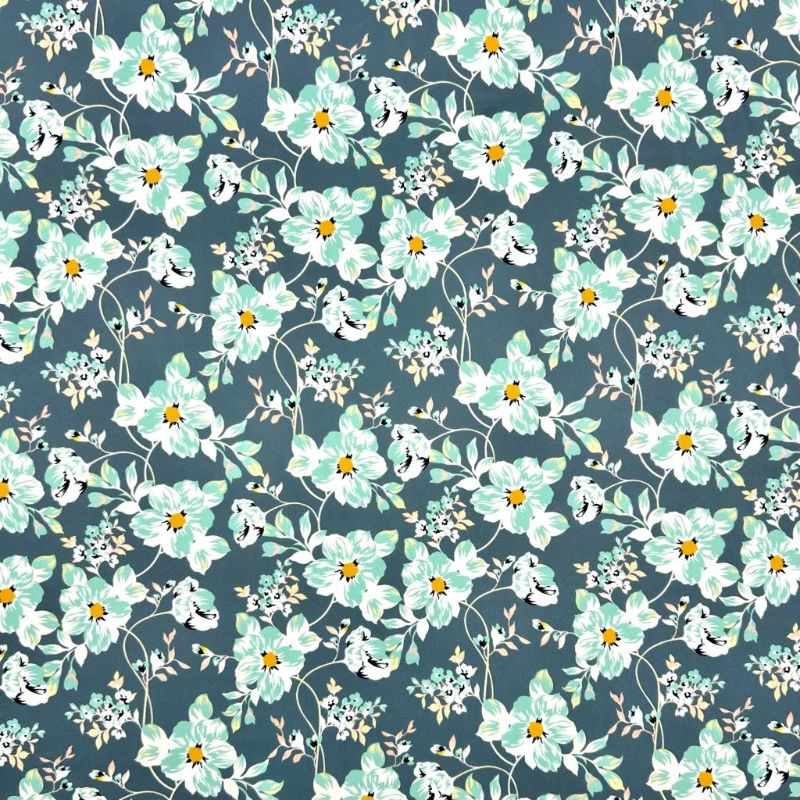Wildflower Grace Swimwear Jersey Fabric