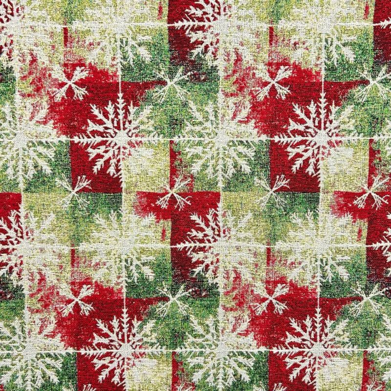 Winter Burst Lurex Tapestry Fabric