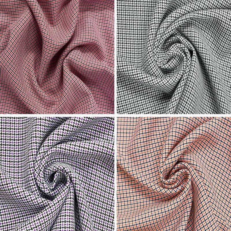 Zig Zag Dogtooth Suiting Fabric