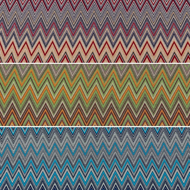 Zigzag Fusion Knit Jersey Fabric