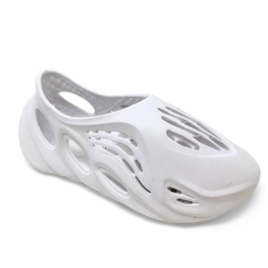 Ava Full Back Clog White