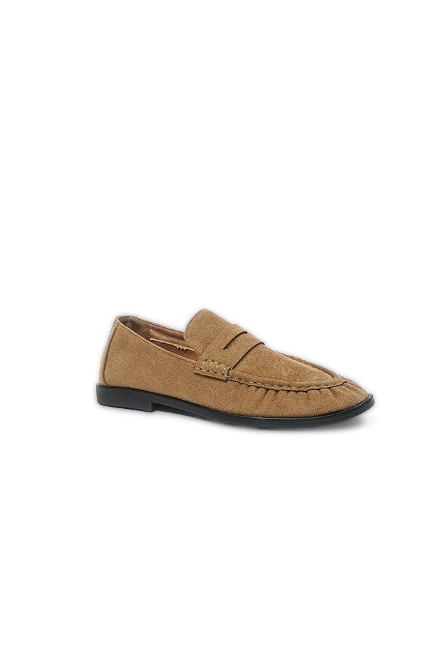 Deborah Ladies Natural Microfiber Loafer