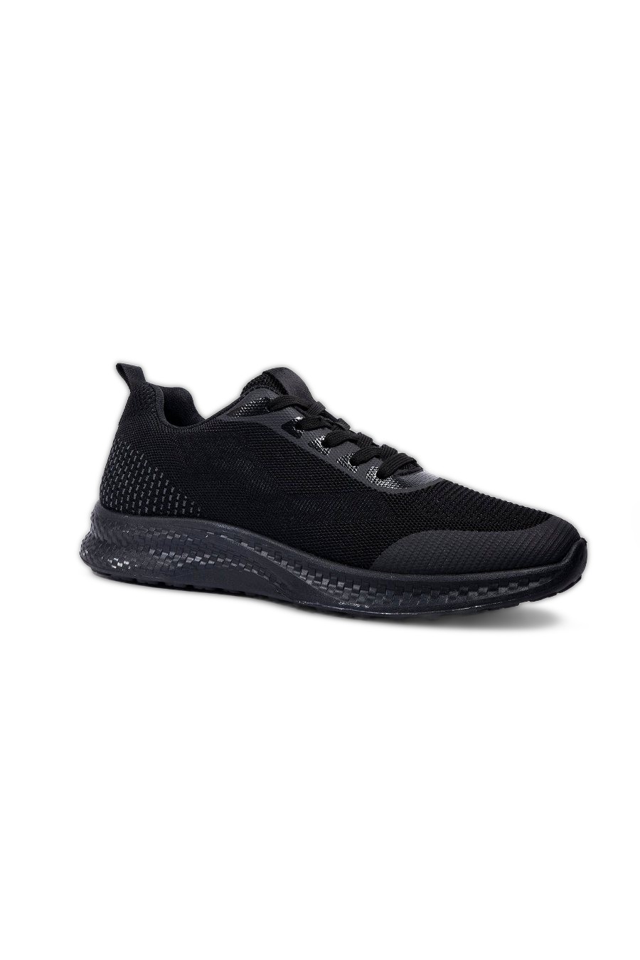 Mateo Men's Lace Up Trainer Black