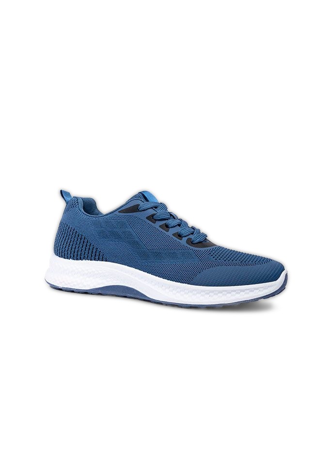 Mateo Men's Lace Up Trainer Navy