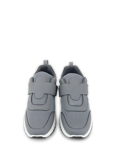 NEW Richard Men Touch Fastening Grey Trainers