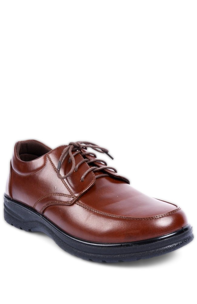 Reuben Dark Tan Dr Lightfoot Lace Up M12A